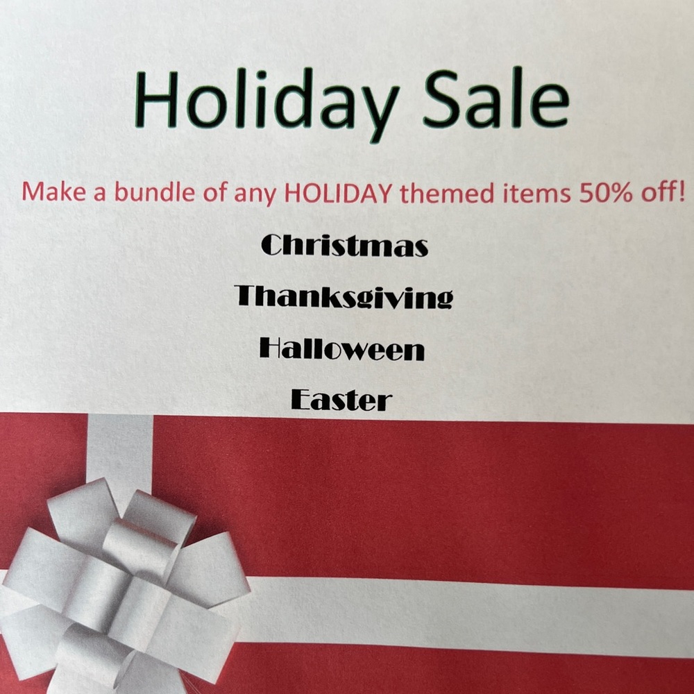 Holiday Specials 50% Off